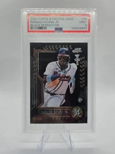 2024 Topps Cosmic Chrome x Cactus Jack - Ronald Acuña Jr. #36 Black Refractor - Bild 1 von 2