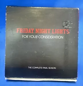 FRIDAY NIGHT LIGHTS FYC DVD SET FINAL SEASON MICHAEL B JORDAN KYLE CHANDLER RARE - Foto 1 di 14
