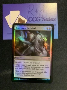 FOIL Transgress the Mind - Battle for Zendikar - MTG Magic the Gathering - Picture 1 of 2