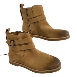 UGG Stiefel Damengröße 8,5 Josefene Bündchen Wildleder camel Seitenreißverschluss Luxus Komfort - Bild 1 von 15