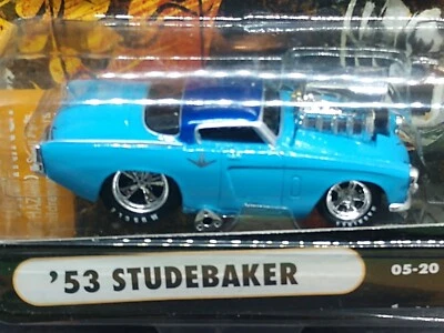 Action Released Muscle Machines 1953 Studebaker 53 Hot Rod Study 05-20 1:64  - Image 1 of 3