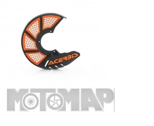 COPRIDISCO ACERBIS X BRAKE 2.0 KTM EXC SX SX F PROTEZIONE DISCO NERO ARANCIO - Foto 1 di 1