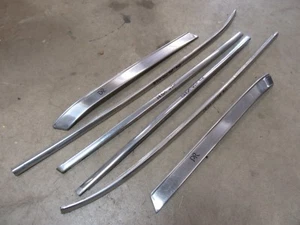 1968 Dodge Polara 4 door post sedan exterior rear window trim molding set  - Picture 1 of 2