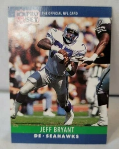 NFL Pro Set 1990 JEFF BRYANT DE Seahawks #300.. - Picture 1 of 3