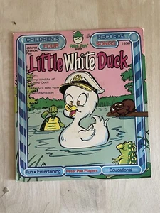 Vintage Peter Pan Records Little White Duck 4 Favorite Songs 45 rpm EP 1450 - Foto 1 di 10