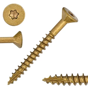#8 #9 #10 Deck Screws Fasteners Multi-Purpose Star Drive Torx Wood Screws 1-5 LB - Picture 1 of 21