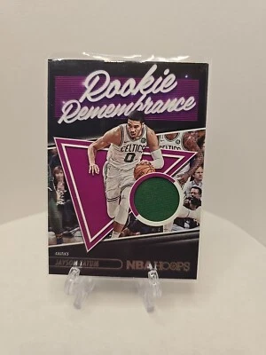 2021-22 NBA Hoops Rookie Rememberance Patch- Jayson Tatum Boston Celtics - Image 1 of 2