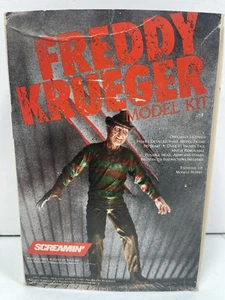 VINTAGE SCREAMIN PRODUCTS FREDDY KRUGER MODEL KIT 1992 YT2 - Picture 1 of 11