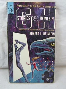 ROBERT A HEINLEIN STORIES BY 6 X H PYRAMID 1961 FIRST EDITION PAPERBACK SCIFI - Bild 1 von 4