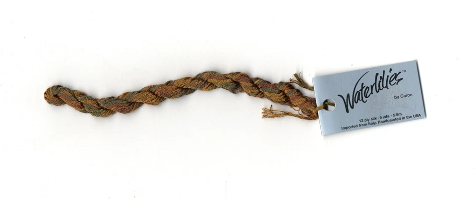 Waterlilies by Caron Silk Thread #137 Copper 12 Ply 6 Yds EA