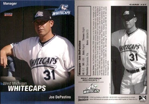 Joe DePastino 2008 Choice West Michigan Whitecaps #27 FREE SHIP *AutographDen* - Picture 1 of 1