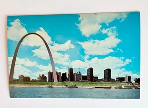 VINTAGE ST. LOUIS MISSOURI POSTCARD ROBERT E LEE RIVERBOAT UNPOSTED BLANK - Bild 1 von 2