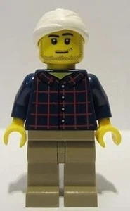 LEGO City Patient with Head Bandage Minifigure CTY1290 - Picture 1 of 1