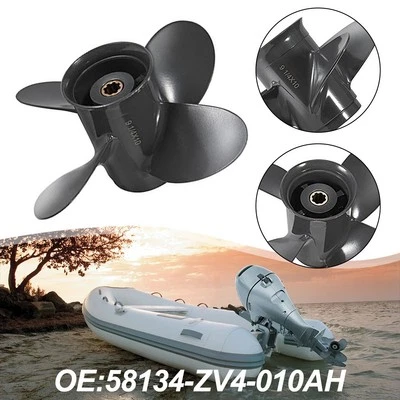 For Honda Compatible Aluminum Boat Propeller Perfectly Fits Multiple Models - Image 1 of 4