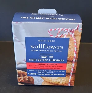BATH & BODY WORKS 'TWAS THE NIGHT BEFORE XMAS WALLFLOWERS HOME FRAGRANCE REFILLS - Picture 1 of 4