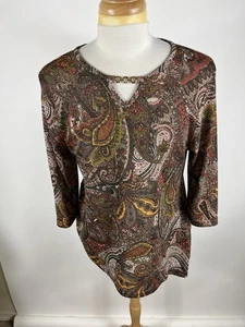 Maglione donna Bon Worth taglia M manica 3/4 -4030 - Foto 1 di 5
