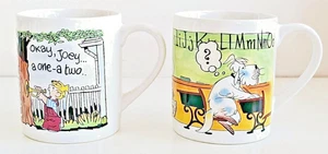 Princess House Dennis The Menace Ceramic Mugs Vintage Exclusive 90s New in Box - Picture 1 of 6