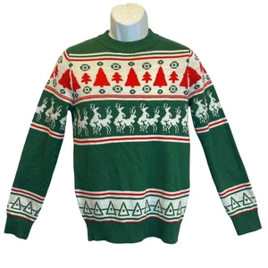 Maglione Tipsy Elves Racy Renna Raunchy Brutto Natale Taglia S - Foto 1 di 5