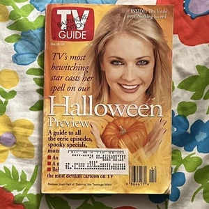 TV Guide October 18 1997 Cover Melissa Joan Hart Halloween Preview #2325 CT Ed - Picture 1 of 4