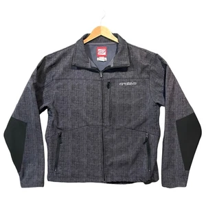 ARCTIVA Double L Softshelljacke grau Seitenschlitze Reißverschluss vorne Herren XL - Bild 1 von 13