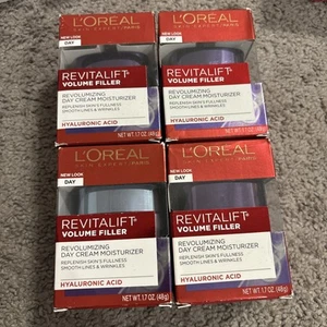 A 4 Of L’Oréal Revitalift Volume Filler Day Cream Moisturizer 1.7oz Hyaluronic - Picture 1 of 1