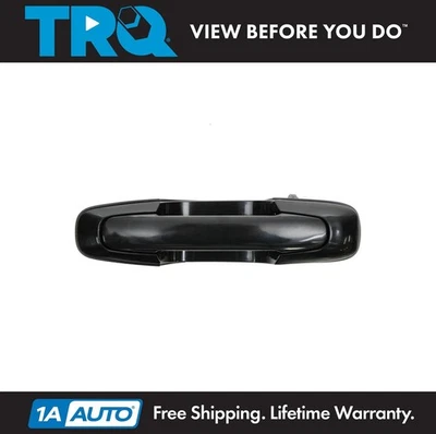 TRQ Left Exterior Door Handle Black For 1999-2004 Chevrolet Tracker Foto 1 de 2