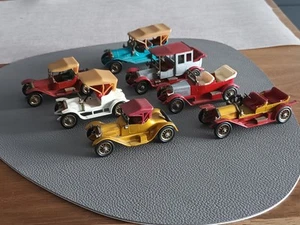 7x Matchbox Models Of Yesterday Konvolut 60er 70er Gebraucht Oldtimer - Bild 1 von 5