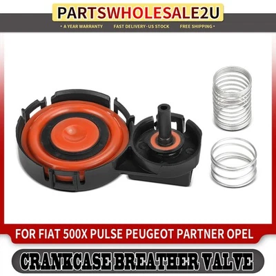 Cubierta de válvula PCV con membrana para Fiat 500X Pulse Partner Peugeot Opel Caravan Foto 1 de 4