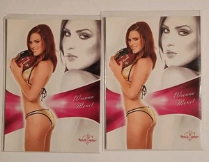 WRENNA MONET 2011 BENCH WARMER TRADING CARD 2X LOT - Picture 1 of 2