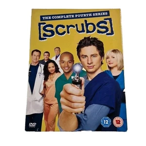 Scrubs: The Complete Fourth Series (4 Disc DVD) Region 2 Cert 12 Touchstone - Imagen 1 de 16