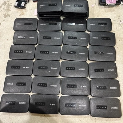 Lot Of 32 Alcatel MW41TM Linkzone  4G LTE GSM T-mobile WiFi Hotspots - Black - Image 1 of 4