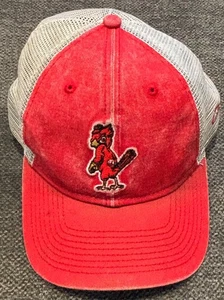 New Era St. Louis Cardinals 9FORTY COOPERSTOWN Trucker Adjustable Hat Distressed - Picture 1 of 4