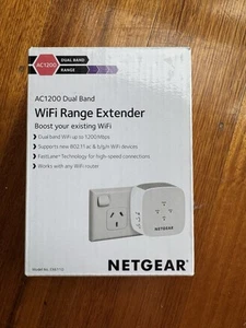 NETGEAR EX6110 AC1200 Dual Band WiFi Range Extender - White - Picture 1 of 4