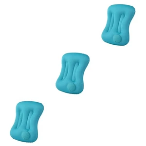  3 Pieces Aufblasbares Kissen Camping Reisekissen Strand Kopfkissen - Bild 1 von 12