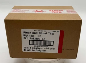 Auction #1 Flesh & Blood TCG High Seas Booster Boc Case SEALED Brand New - Picture 1 of 2