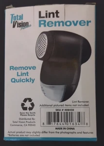Total Vision rasoio a batteria nuovo tessuto rimozione pelucchi e spazzola - Foto 1 di 6