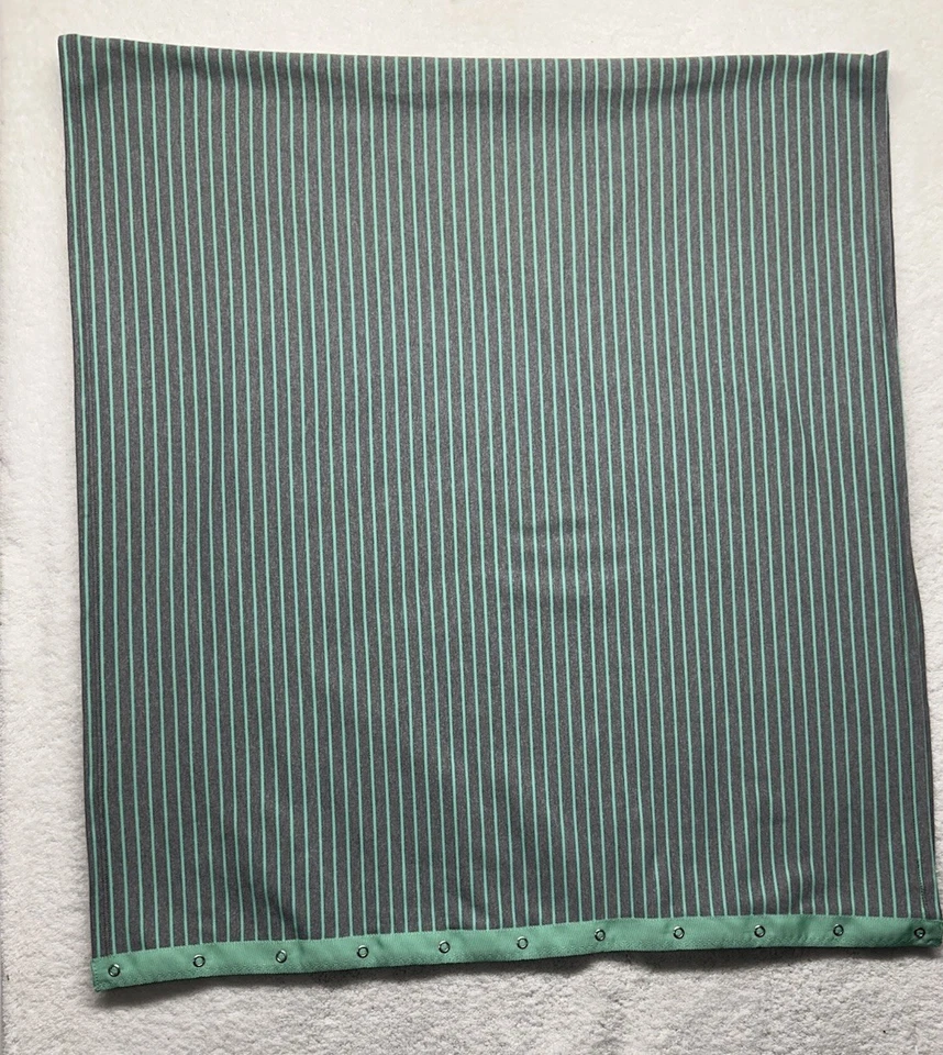 Bufanda a rayas Lululemon verde azulado Vinyasa para mujer (T6) Foto 1 de 4