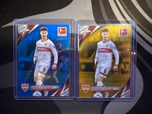 Topps Chrome Bundesliga 2024/25 Angelo Stiller Stuttgart /50 + /150 - Picture 1 of 2