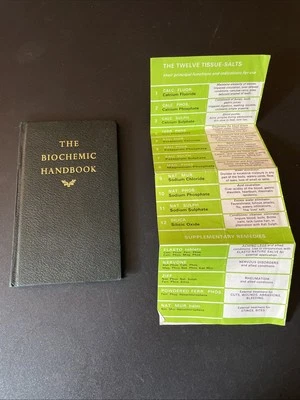 The Biochemical Handbook - (HB Vintage 1960) + ephemera - Image 1 of 4