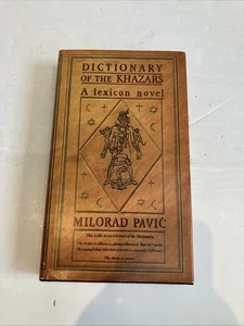Dictionary of the Khazars Milorad Pavić Male Edition 1989 Hardcover Book - Picture 1 of 12