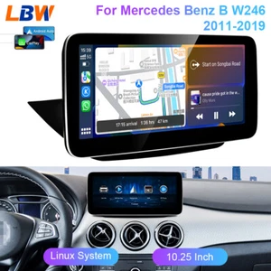 For Mercedes Benz B W246 2011-19 Android Auto Wifi Carplay 10.25'' Touch Screen - Picture 1 of 12