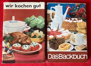 Das Backbuch + Wir Kochen gut DDR Verlag für die Frau (13) - Bild 1 von 23