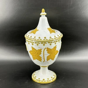 1960's Italian Hand Painted Pottery Apothecary Candy Lidded Jar - Picture 1 of 10