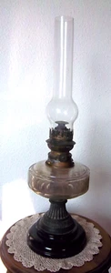 SUPERBE LAMPE A PETROLE HINKS § SONS - COMPLETE - TRES BON ETAT - Picture 1 of 8