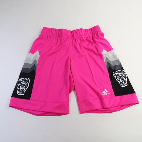 NC State Wolfpack adidas Game Shorts Women's M+2 L+2 XL+2 2XL+2 Hot Pink New Cover