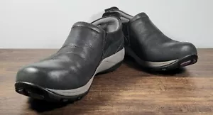 Dansko Patti Shoes 4353100294 Black Milled Nubuck Waterproof Women's EUR 38 - Picture 1 of 13