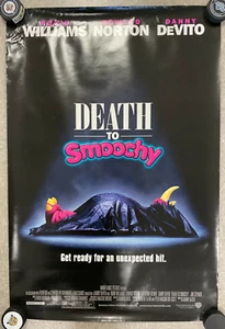 2001 WARNER BROS. DEATH TO SMOOCHY DOUBLE-SIDED MOVIE PROMO POSTER 27X40" DEVITO - Picture 1 of 4