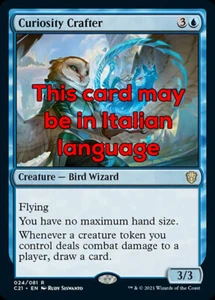MTG CURIOSITY CRAFTER EXC - ARTIGIANA DI CURIOSITÀ - C21 - MAGIC - Picture 1 of 1