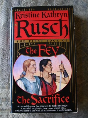 Kristine Kathryn Rusch - The Sacrifice (The Fey #1) - 1996 - paperback Foto 1 de 4