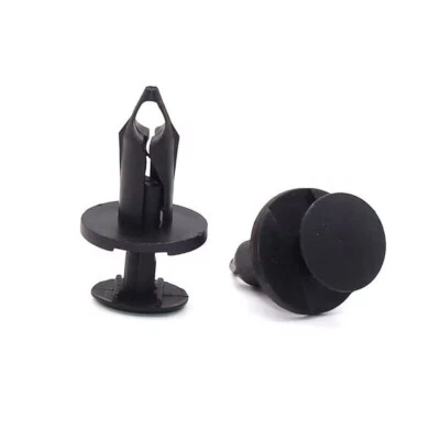 Car Plastic Rivets Retainer Bumper Push Fastener Clips for 8MM Hole 50pcs - Image 1 of 4
